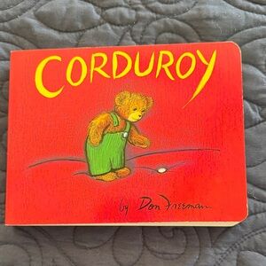 Corduroy Children's Book by Don Freeman - Red Cover